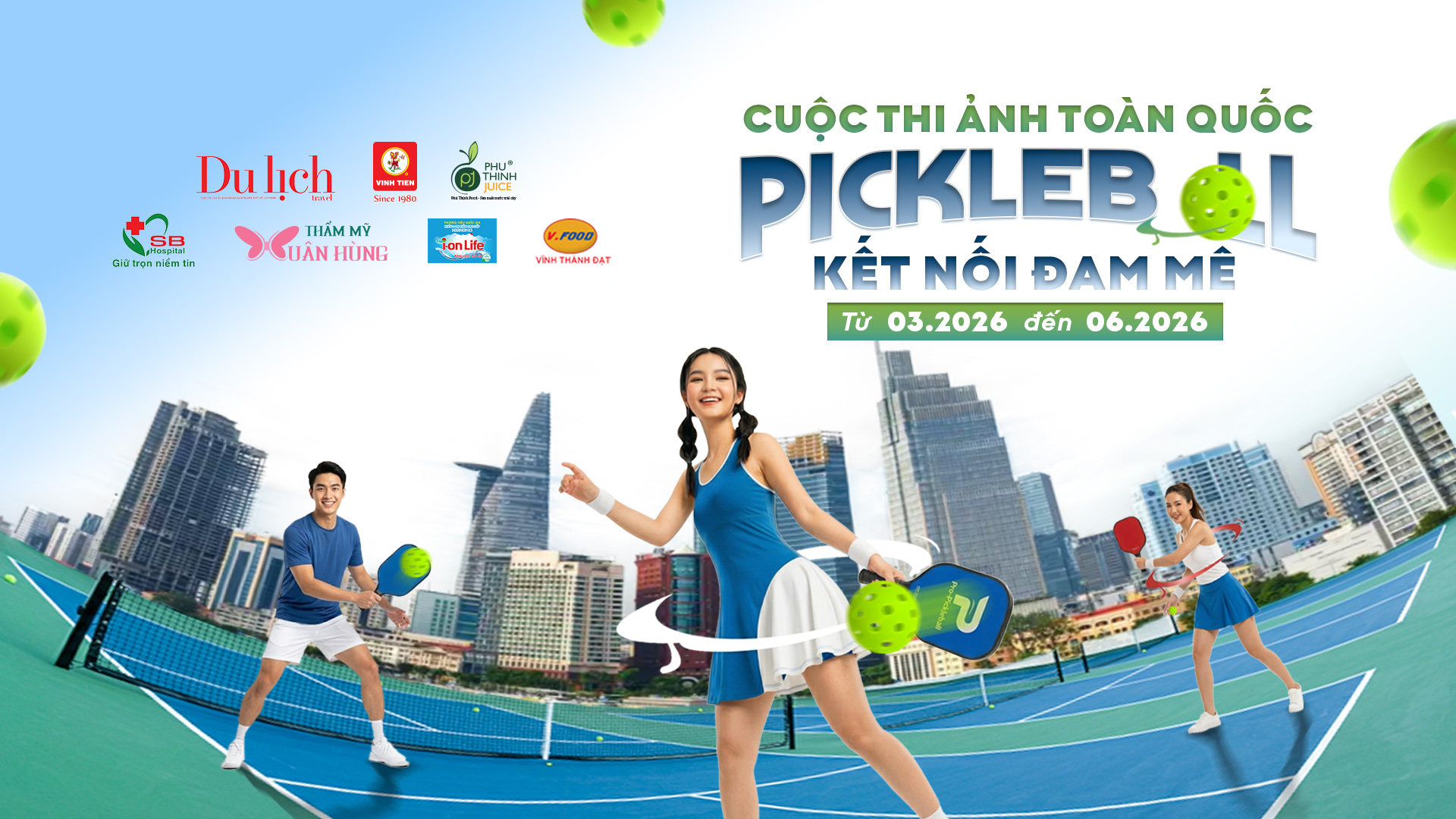 tap chi du lich tp.hcm phat dong cuoc thi anh toan quoc “pickleball – ket noi dam me” - 1