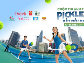 Tạp chí Du lịch TP.HCM phát động cuộc thi ảnh toàn quốc “Pickleball – Kết nối đam mê”