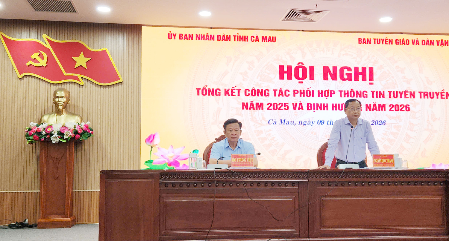 Cà Mau dự kiến hợp tác tuyên truyền với gần 50 cơ quan báo chí - 2