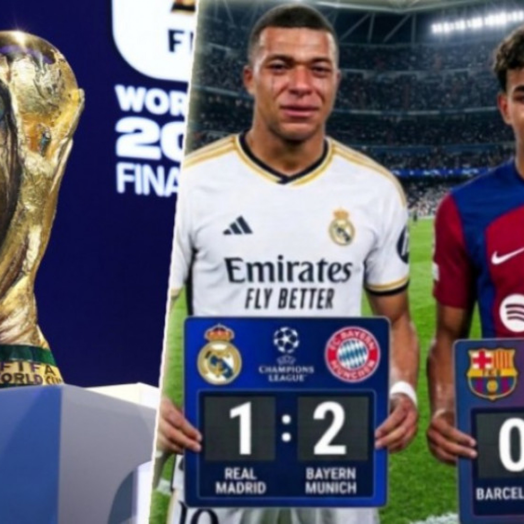  - Hé lộ cửa đi tiếp của Real - Barca ở Cúp C1, vé "chợ đen" World Cup giá hơn 200 tỷ đồng (Clip tin nóng)
