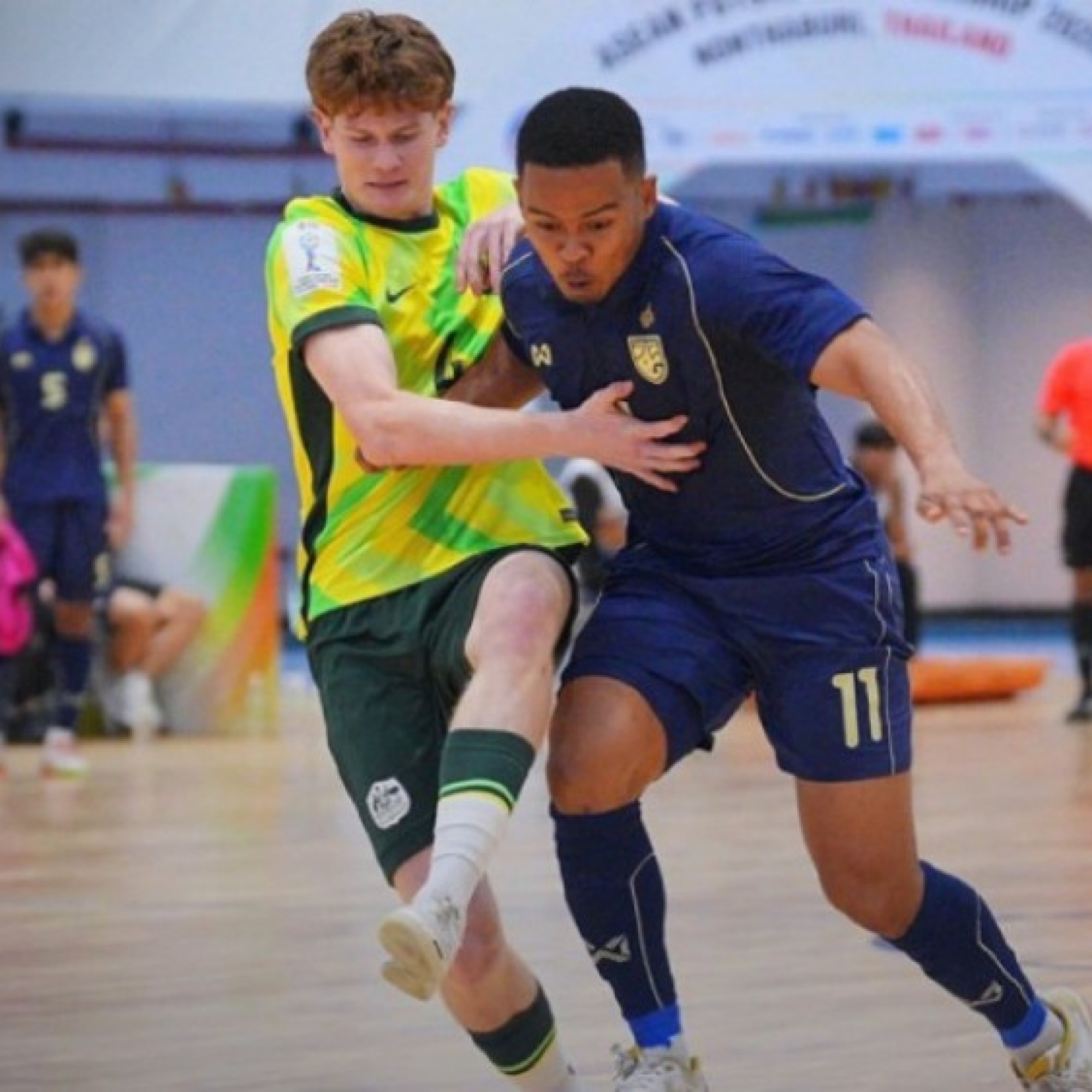  - Video bóng đá futsal Thái Lan - Australia: Rượt đuổi kịch tính, nghẹt thở tới giây cuối (ASEAN Cup)