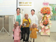 Bệnh viện Trung ương Huế tổ chức lễ ra viện cho 3 ca ghép tủy