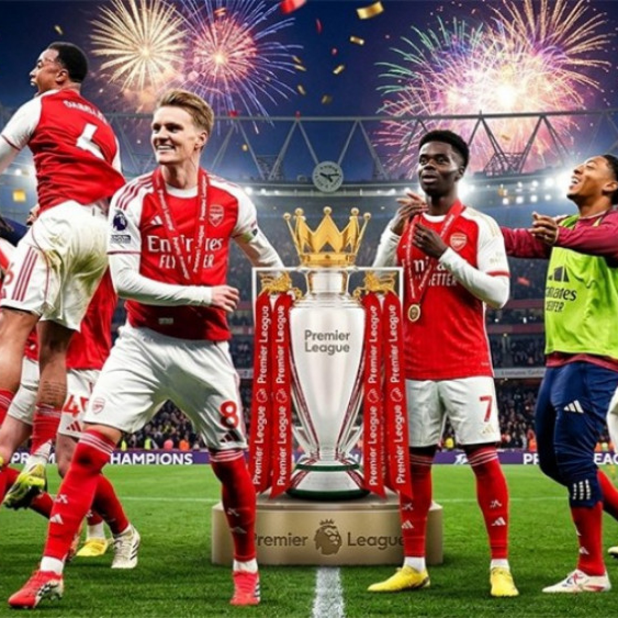  - Arsenal cần thêm mấy điểm để vô địch Ngoại hạng Anh sau 22 năm?