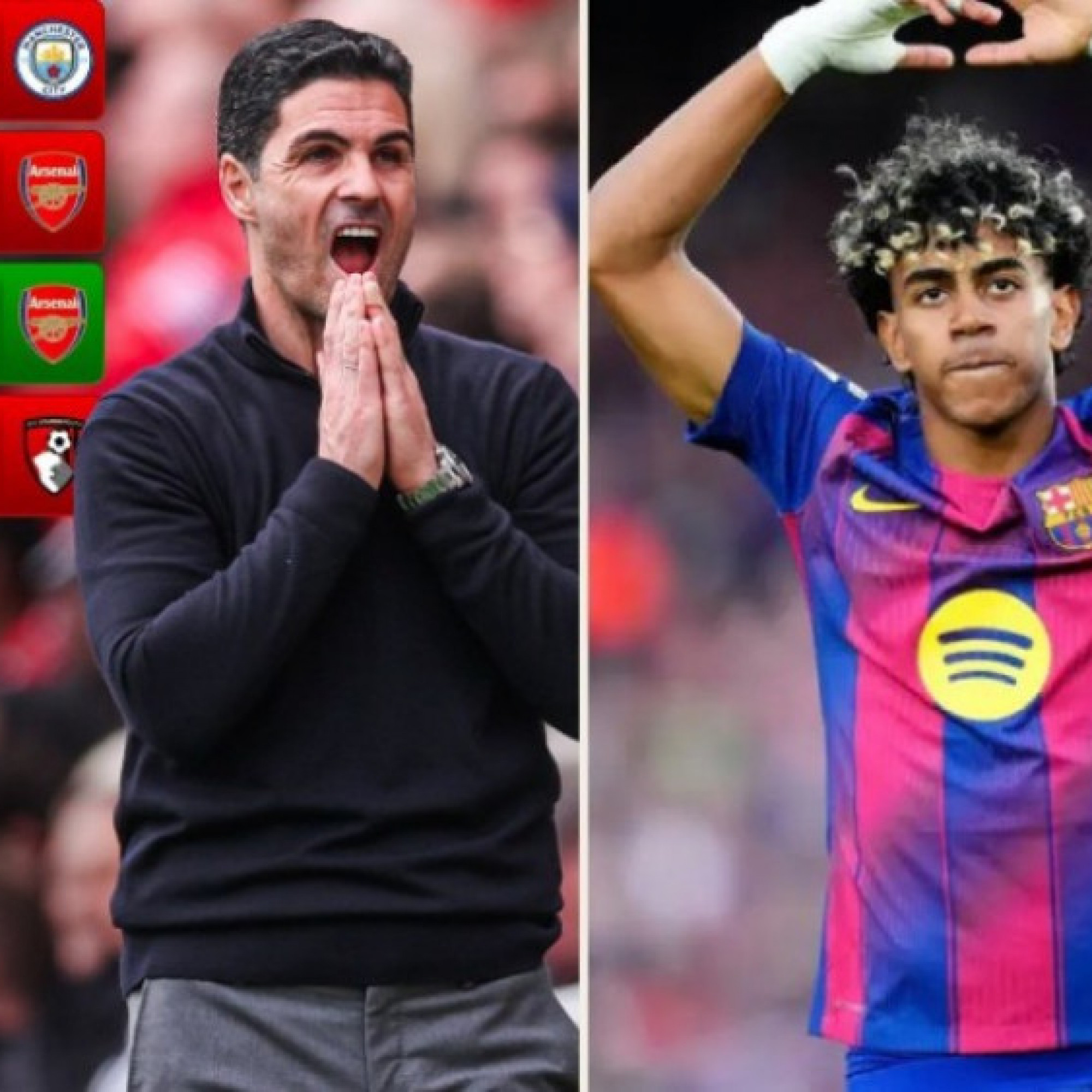  - HLV Arteta nguy cơ "bật bãi" khỏi Arsenal, sợ Yamal sập nguồn vì gánh Barcelona (Clip 1 phút)