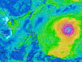  - Siêu bão Sinlaku giật 350km/h: Sức mạnh hủy diệt đe dọa hoạt động du lịch biển đảo