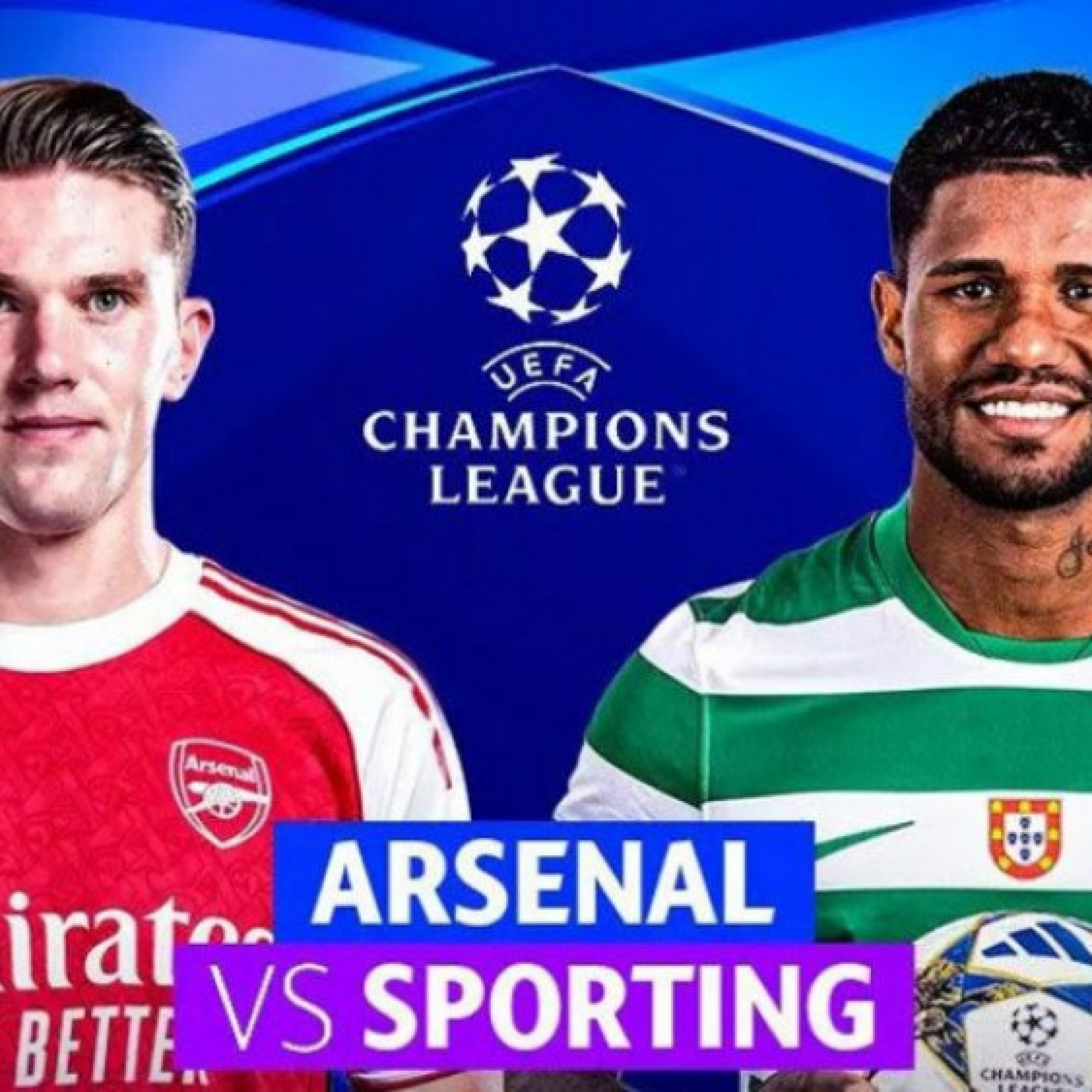 - Trực tiếp bóng đá Arsenal - Sporting: Sức ép ngay đầu trận (Cúp C1)