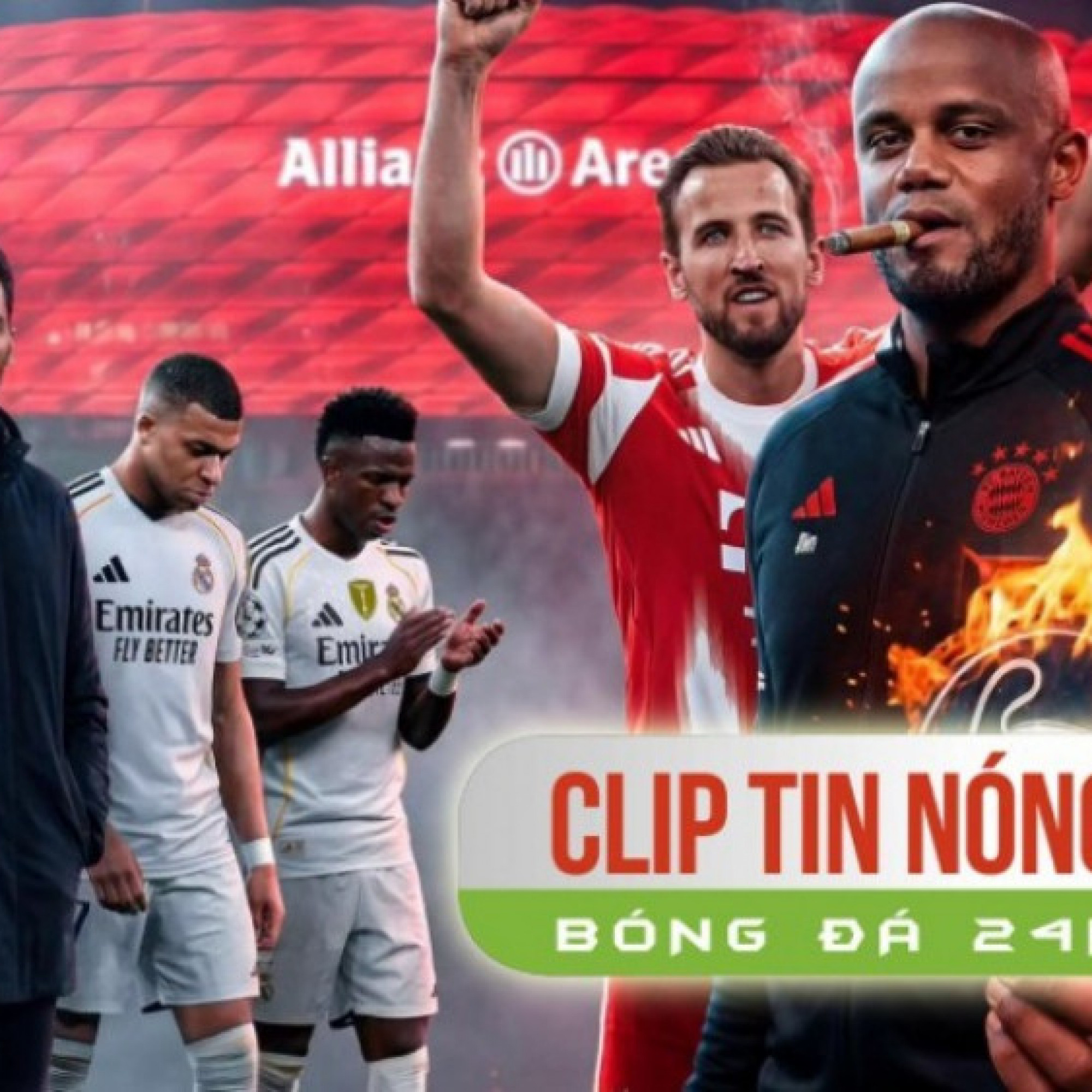  - Rượt đuổi 7 bàn trong trận đấu lịch sử của Real Madrid ở Cúp C1 (Clip tin nóng)