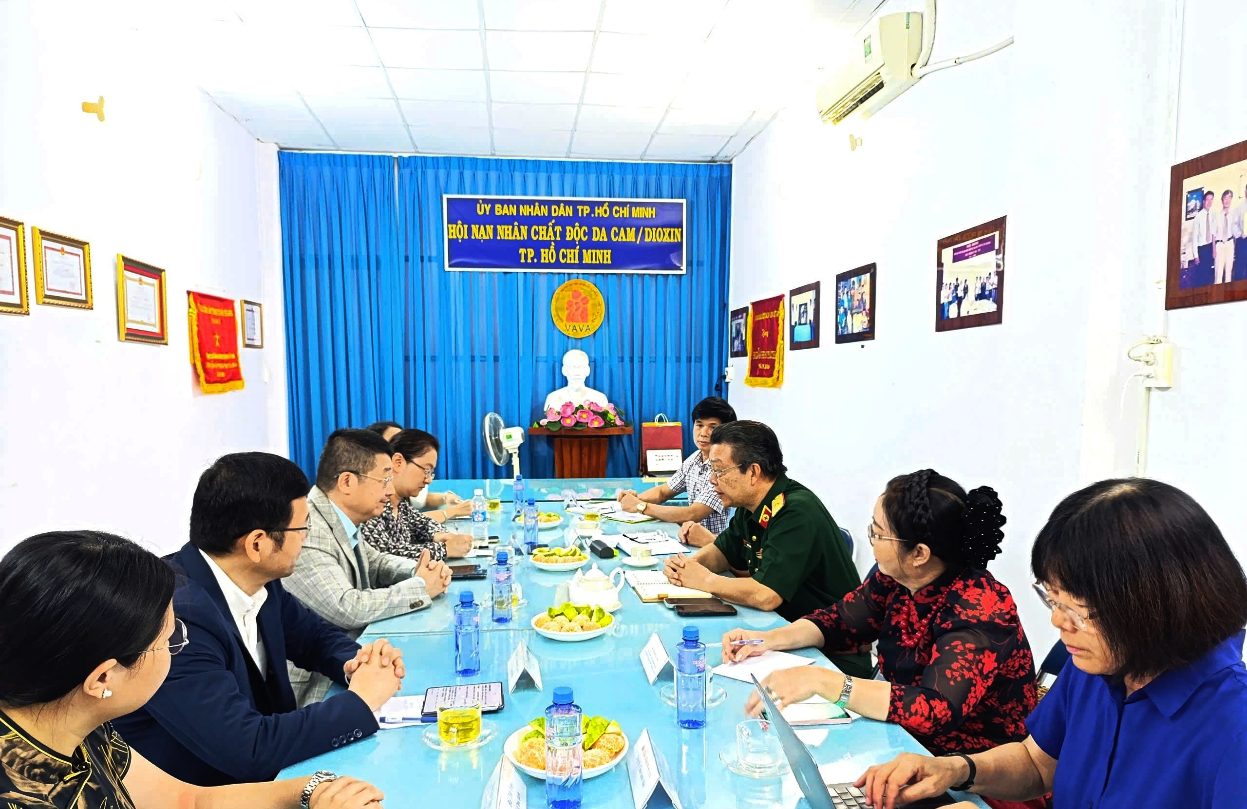 Trung Quốc cam kết hỗ trợ nạn nhân chất độc da cam tại Việt Nam - 1