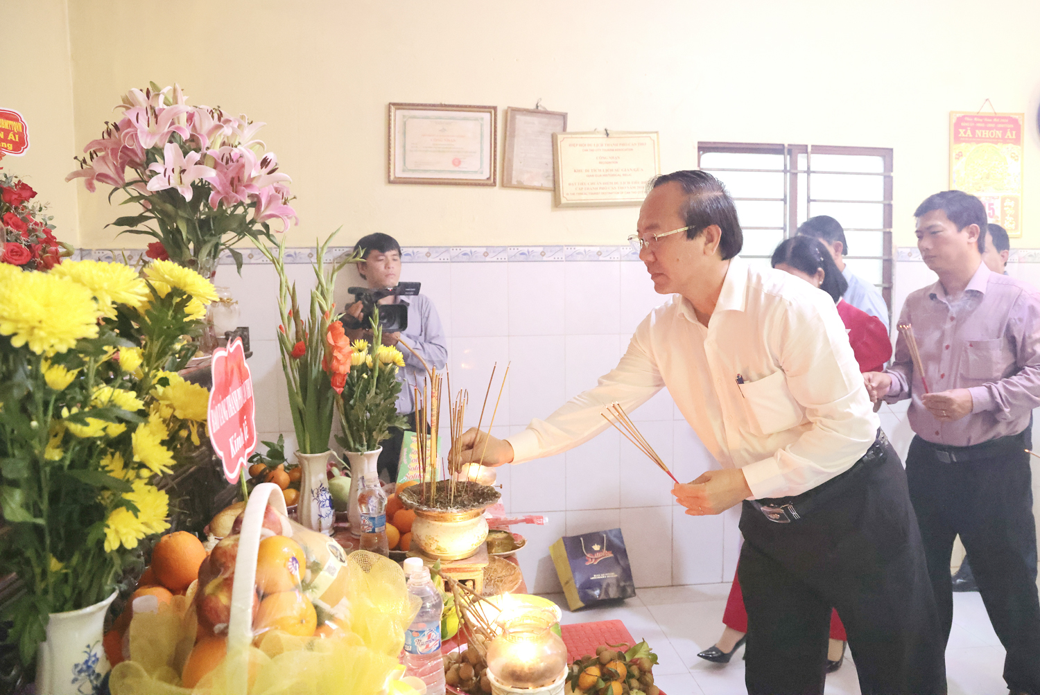 Độc đáo nghệ thuật múa bóng rỗi tại lễ cúng Bà Thượng Động Cố Hỷ - 11