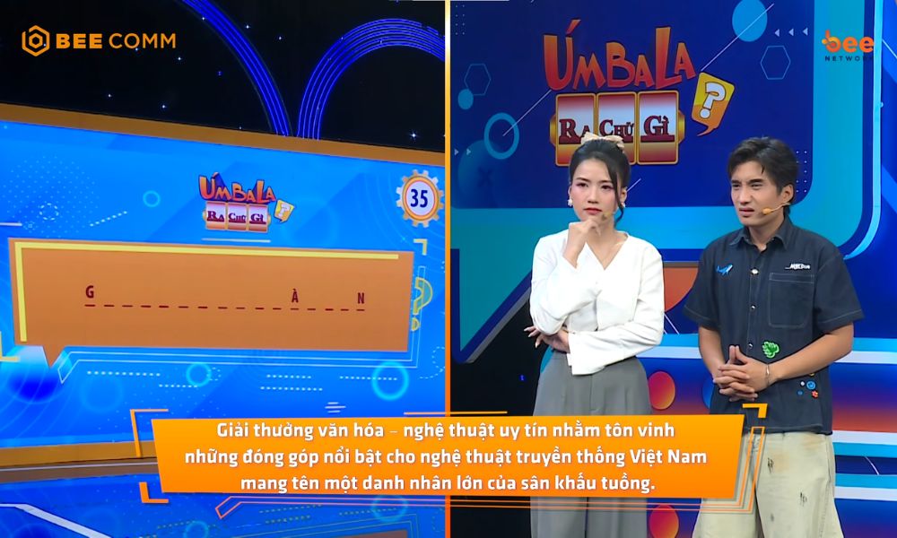 Bộ đôi Á hậu cuộc thi Hoa hậu Biển Việt Nam 2025 “căng não” trước loạt thử thách khó tại “Úm Ba La Ra Chữ Gì?” - 4