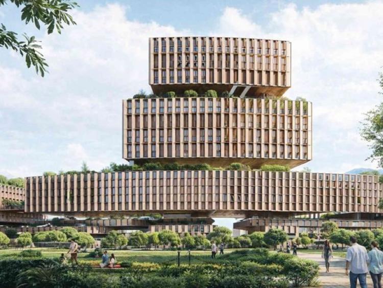 Trung tâm Hành chính mới của TPHCM đáp ứng nhu cầu làm việc cho khoảng 8.000 cán bộ