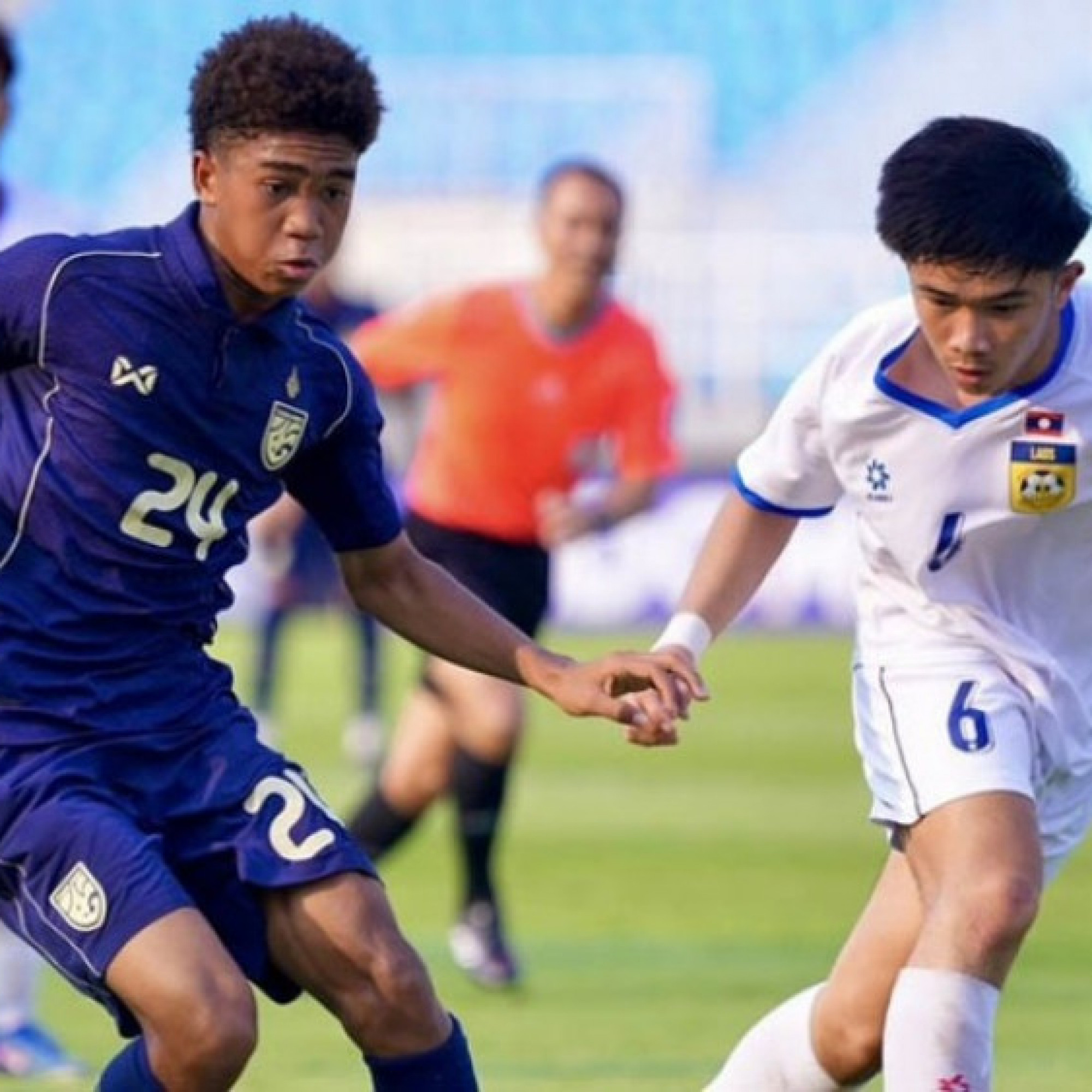  - Sốc U17 Lào thắng nghẹt thở U17 Thái Lan, loại tiểu "Voi chiến" khỏi giải Đông Nam Á