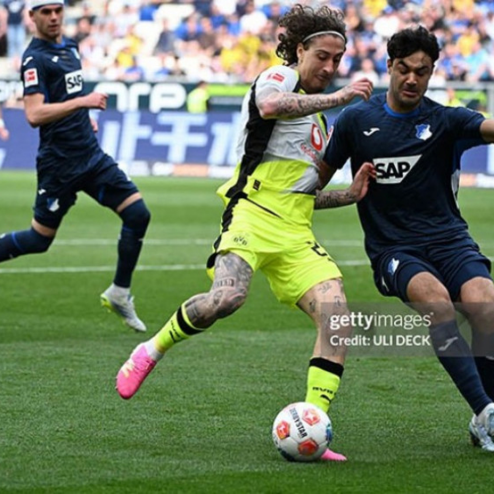 Video bóng đá Hoffenheim - Dortmund: Cú đúp penalty, định đoạt phút 90+8 (Bundesliga)