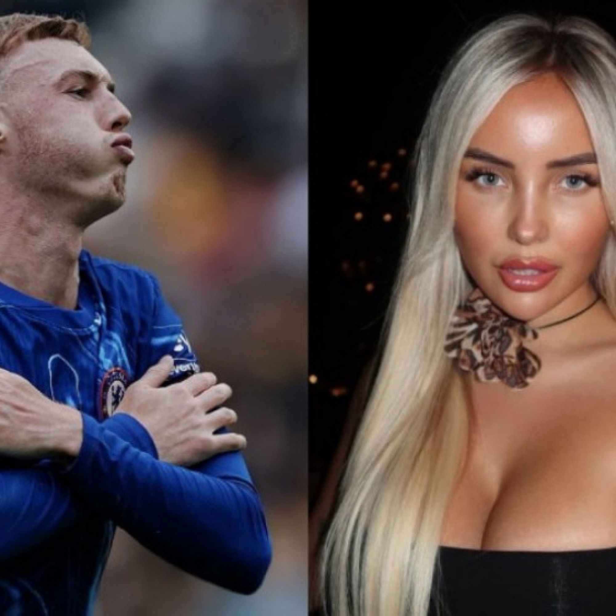  - Cole Palmer khiến người khác "ghen tỵ" vì có bạn gái nóng bỏng, vòng 1 "đồ sộ"