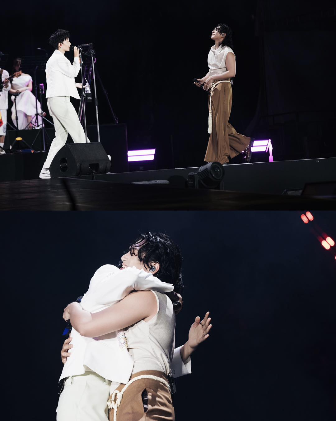 GREY D và Hoàng Dũng “song kiếm hợp bích”: Lần đầu live Mới Hôm Qua gây sốt, 10 nghìn người hò reo không ngớt - 2