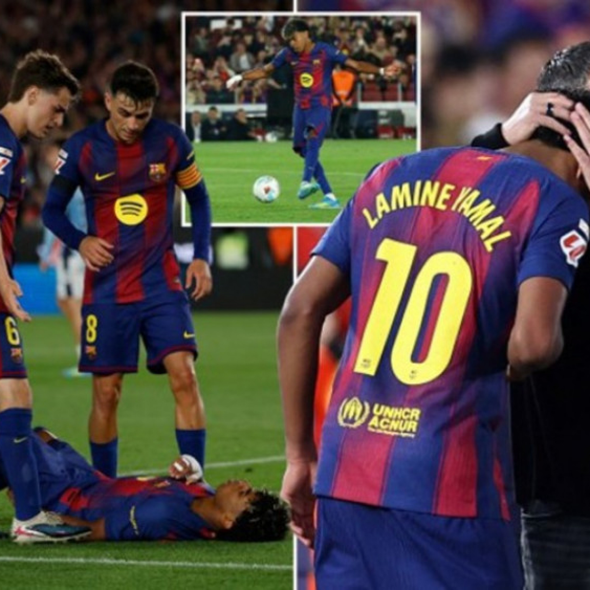  - Flick bức xúc bàn thắng bị VAR từ chối, lo lắng chấn thương của Yamal - Cancelo