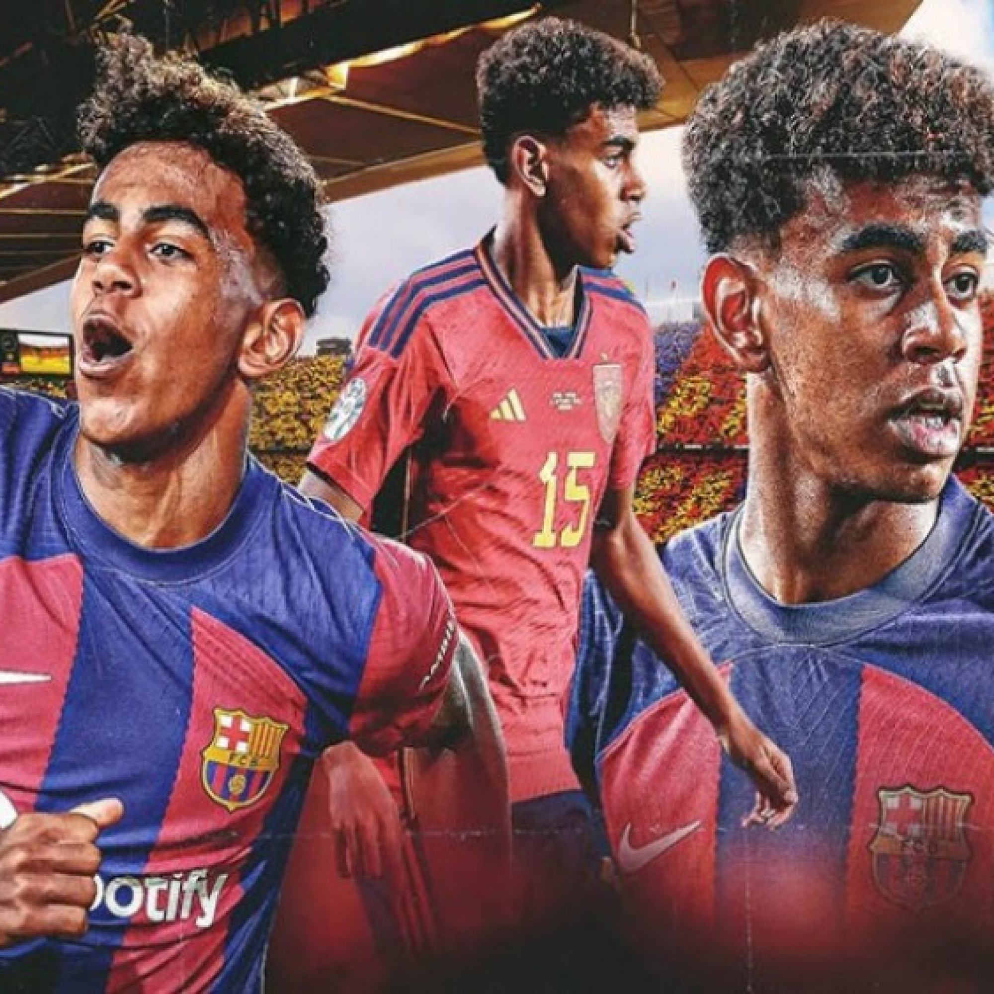  - Khốn khổ Yamal: Tuổi 18 gánh cả Barcelona lẫn ĐT Tây Ban Nha, cú quỵ ngã đáng lo