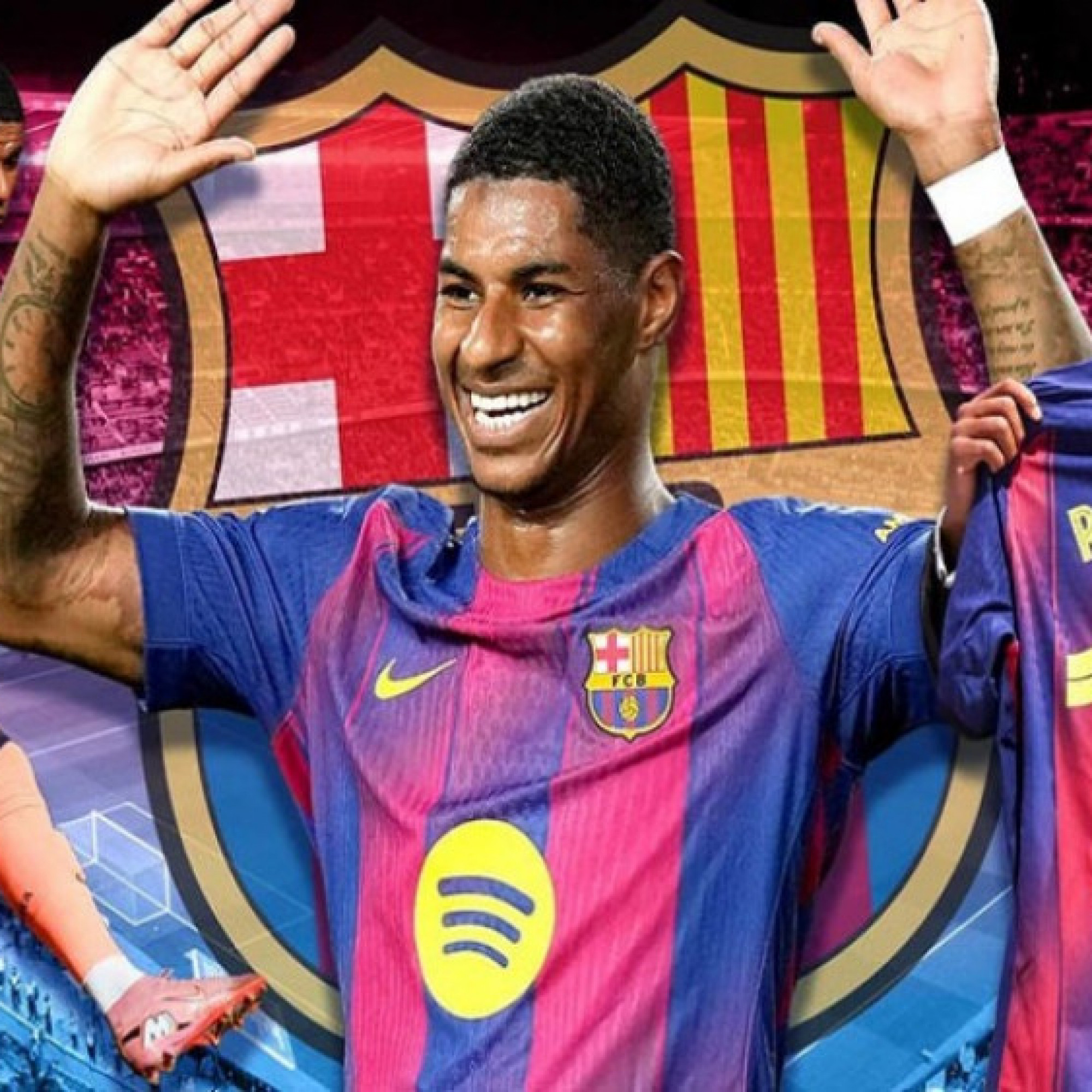  - Barca mất nguyên đôi cánh Yamal - Raphinha, cơ hội cuối cùng cho Rashford