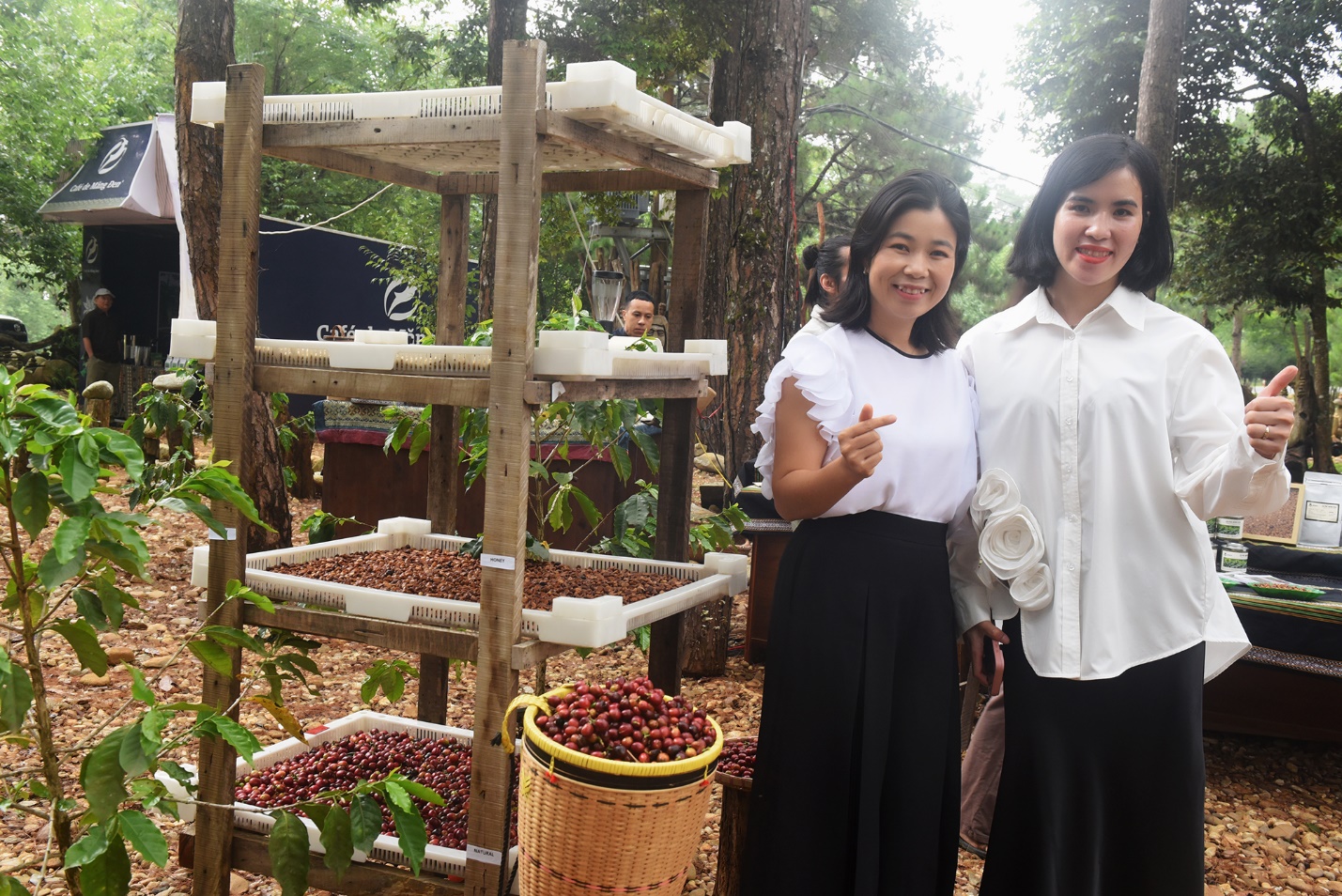 khong gian trai nghiem ca phe doc dao o vuon tuong nghe thuat mang den - 4