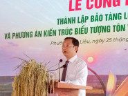  - Giám đốc Sở Văn hóa, Thể thao và Du lịch Cà Mau nói về những công trình tôn vinh hạt lúa