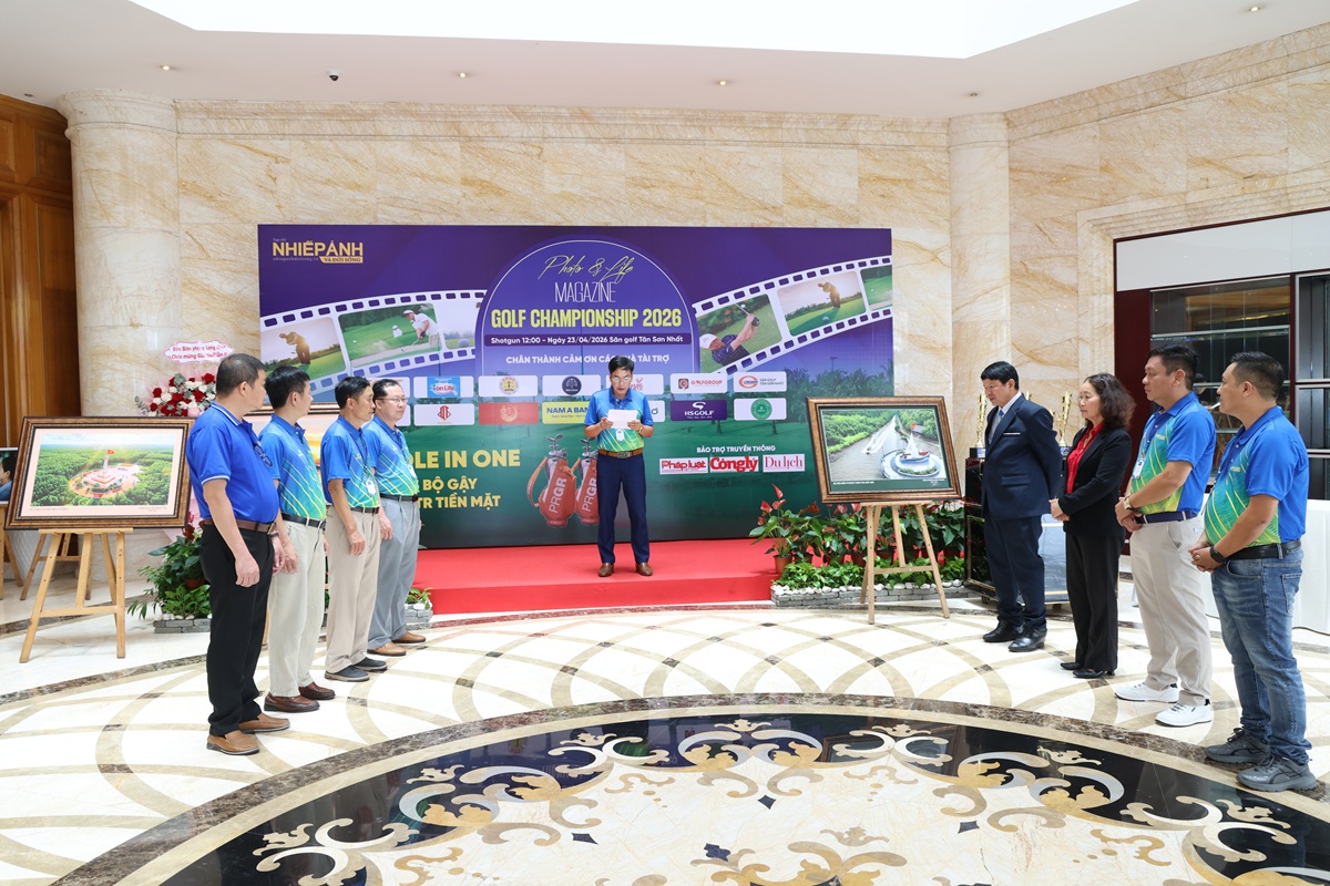 Kết nối đam mê, lan tỏa nhân ái từ Giải Golf 'Nhiếp ảnh và đời sống' lần II - 1