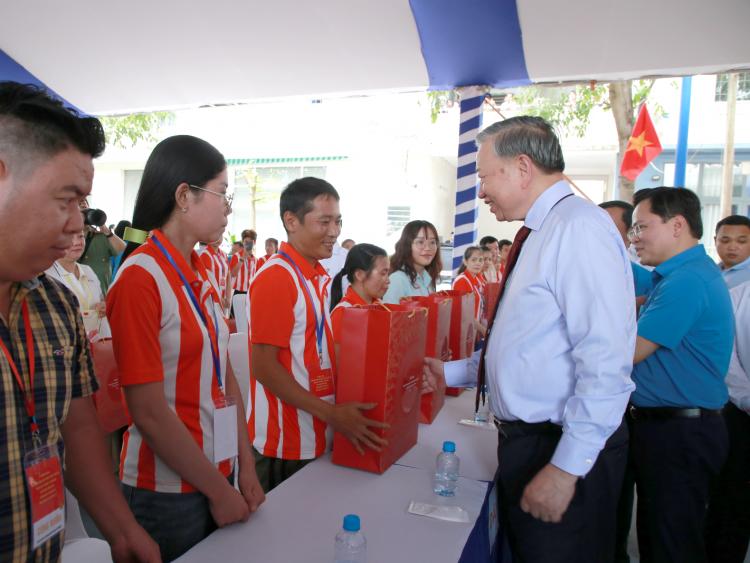 Toàn văn bài nói chuyện của Tổng Bí thư, Chủ tịch nước Tô Lâm với công nhân, người lao động TP.HCM