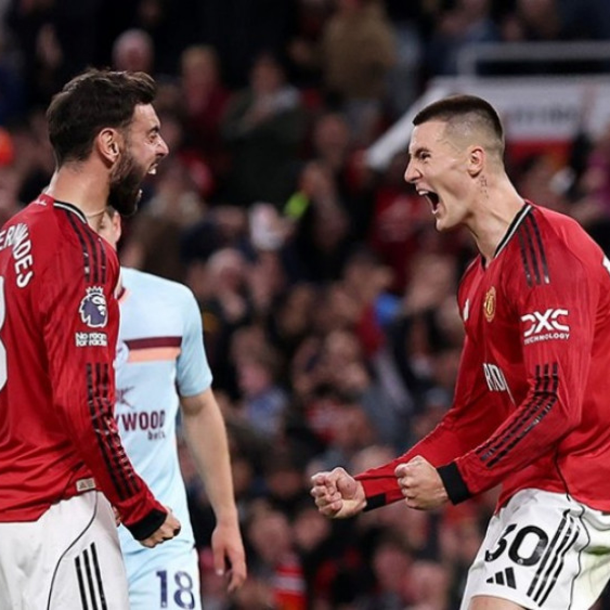  - Tình huống hot MU - Brentford: Bruno Fernandes áp sát kỷ lục kiến tạo