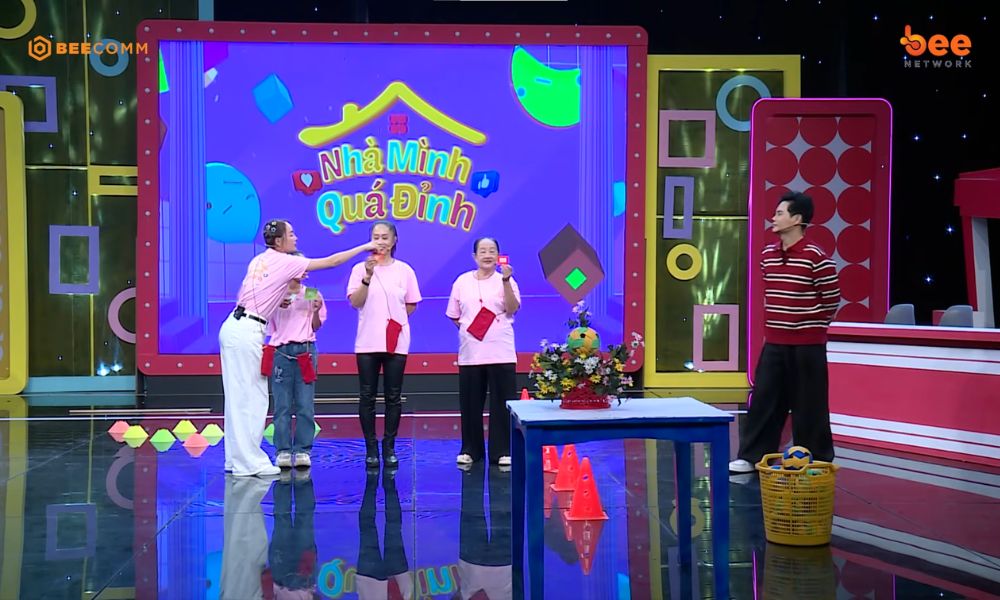 Diễm Phương “hộ tống công chúa” ra tận sân khấu, dẫn dắt đội giành chiến thắng ngoạn mục tại “Nhà Mình Quá Đỉnh” - 4