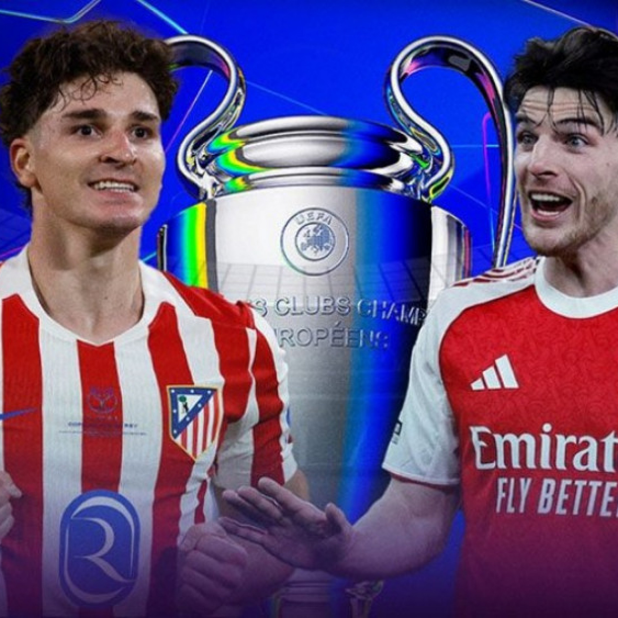  - Trực tiếp bóng đá Atletico Madrid - Arsenal: "Pháo thủ" gặp "pháo hạng nặng" (Cúp C1)