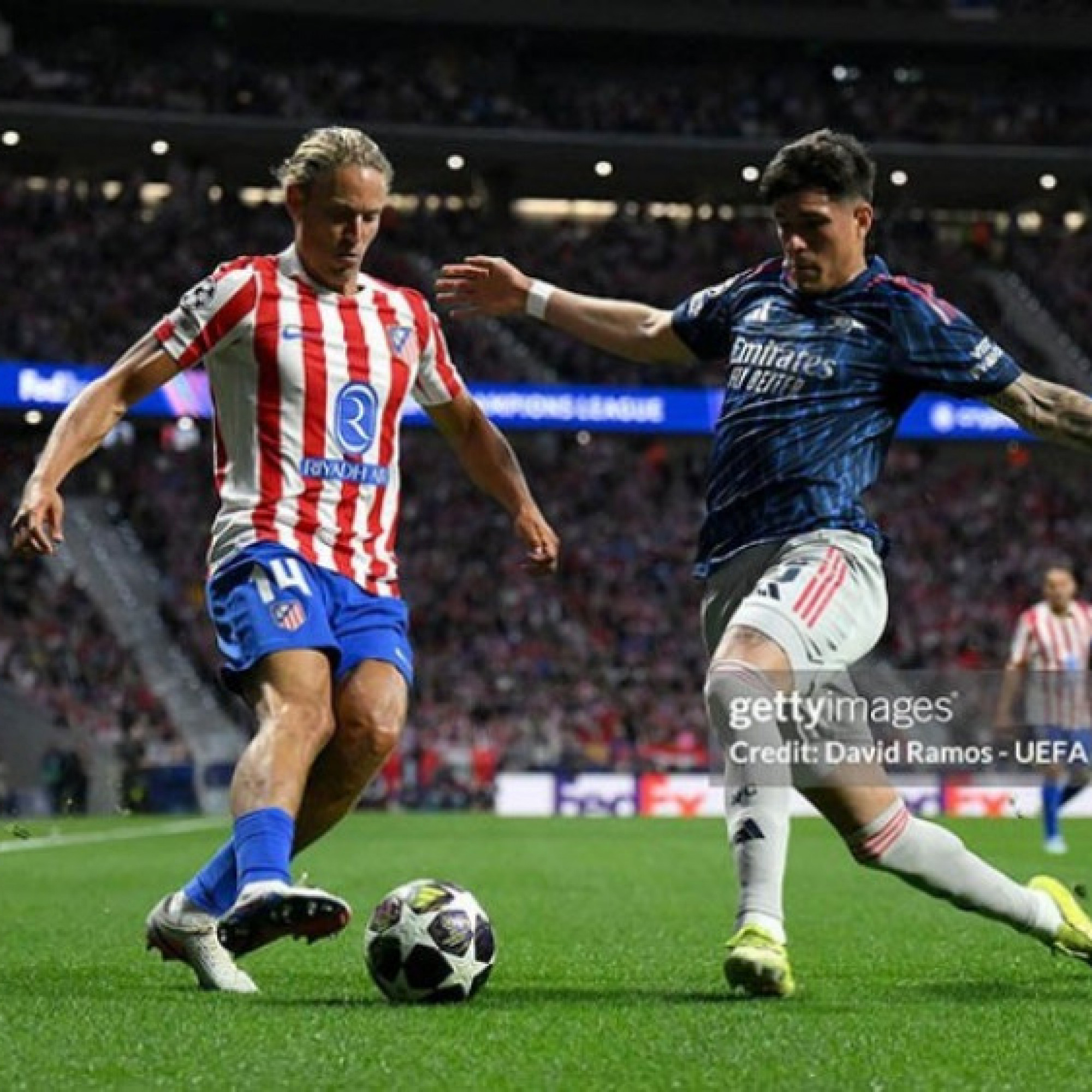  - Trực tiếp bóng đá Atletico Madrid - Arsenal: So tài căng thẳng, dốc sức tấn công (Cúp C1)