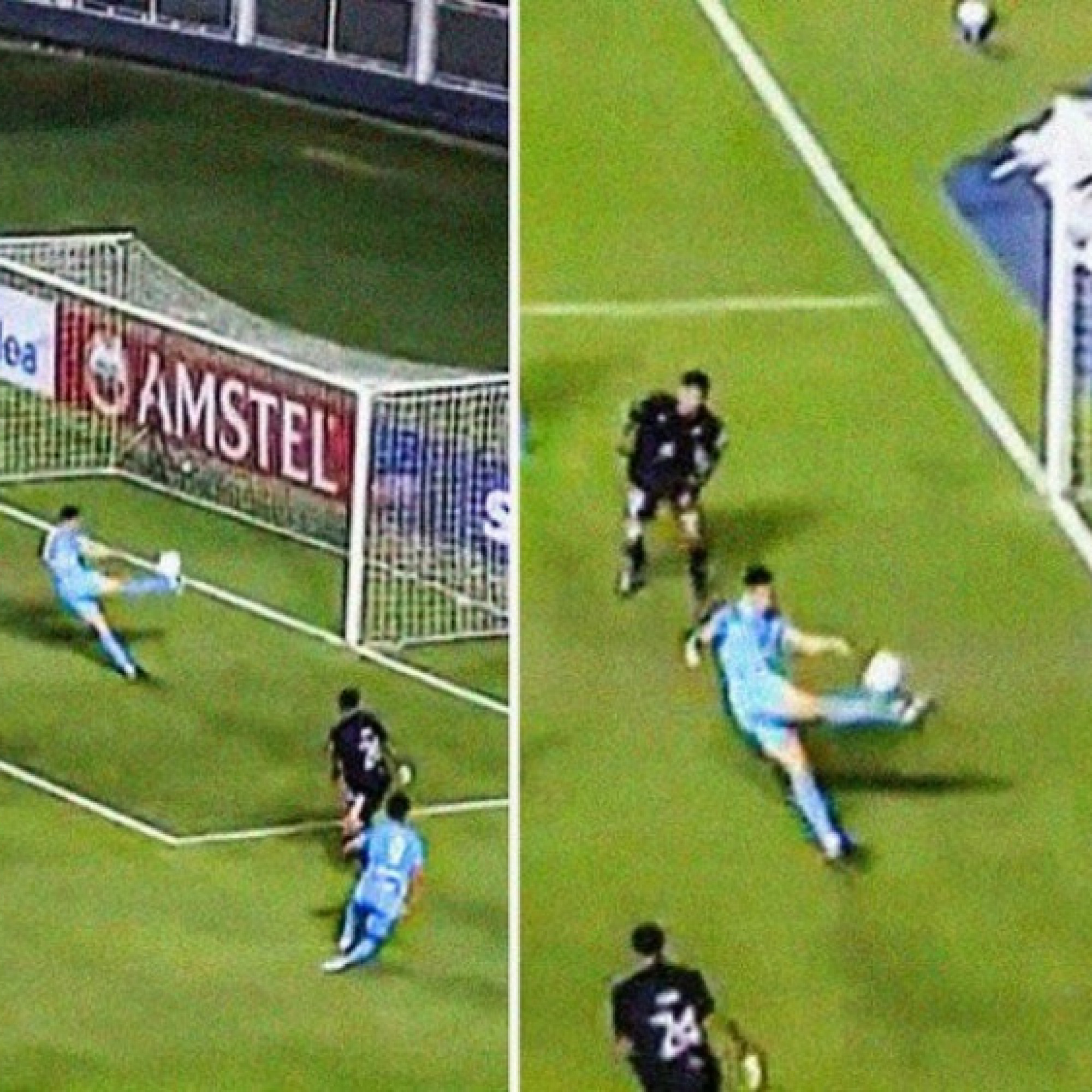  - CLB "anh em" với Man City thua vì bỏ lỡ không tưởng ở khoảng cách 2m