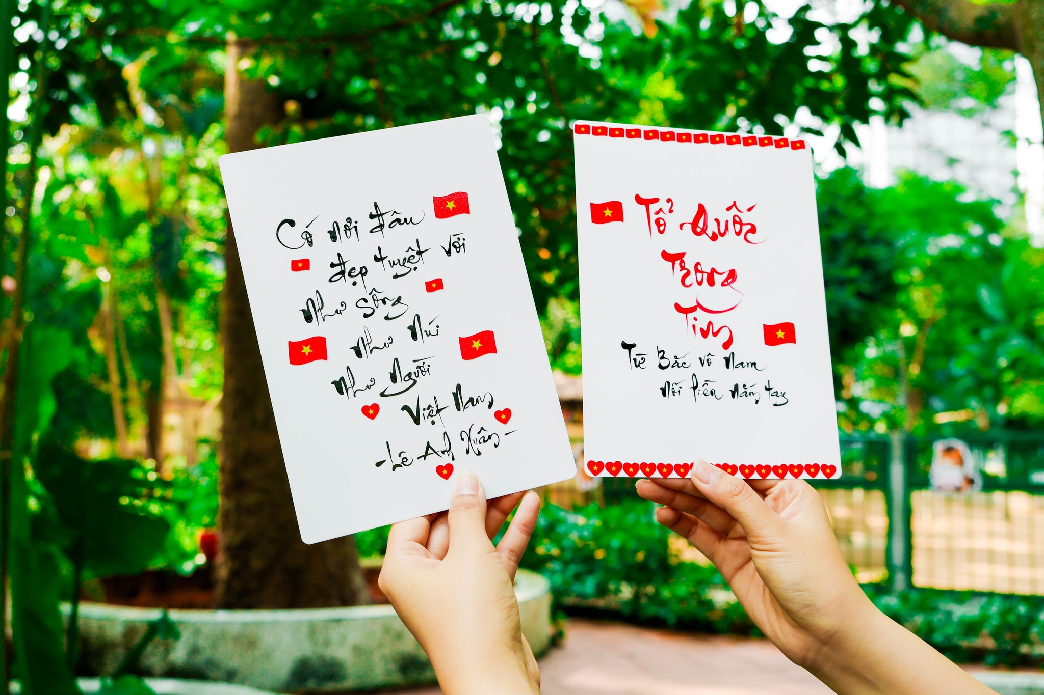 Rực rỡ cờ hoa - Background xịn xò nhất mùa lễ thống nhất non sông - 13