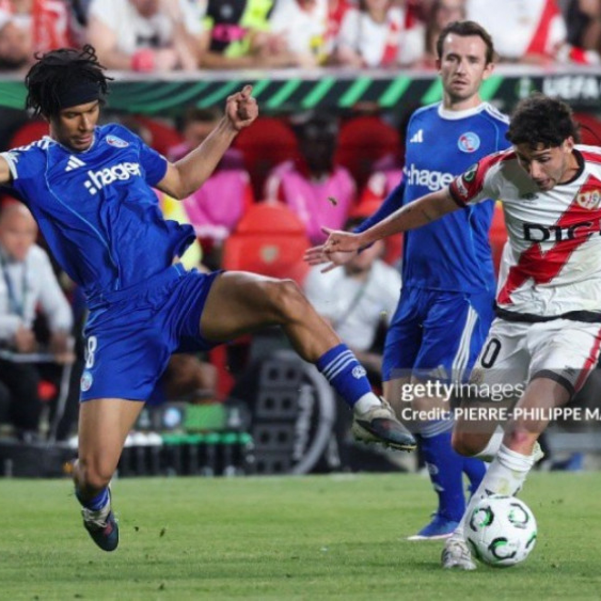  - Video bóng đá Rayo Vallecano - Strasbourg: Không chiến ấn tượng (Conference League)