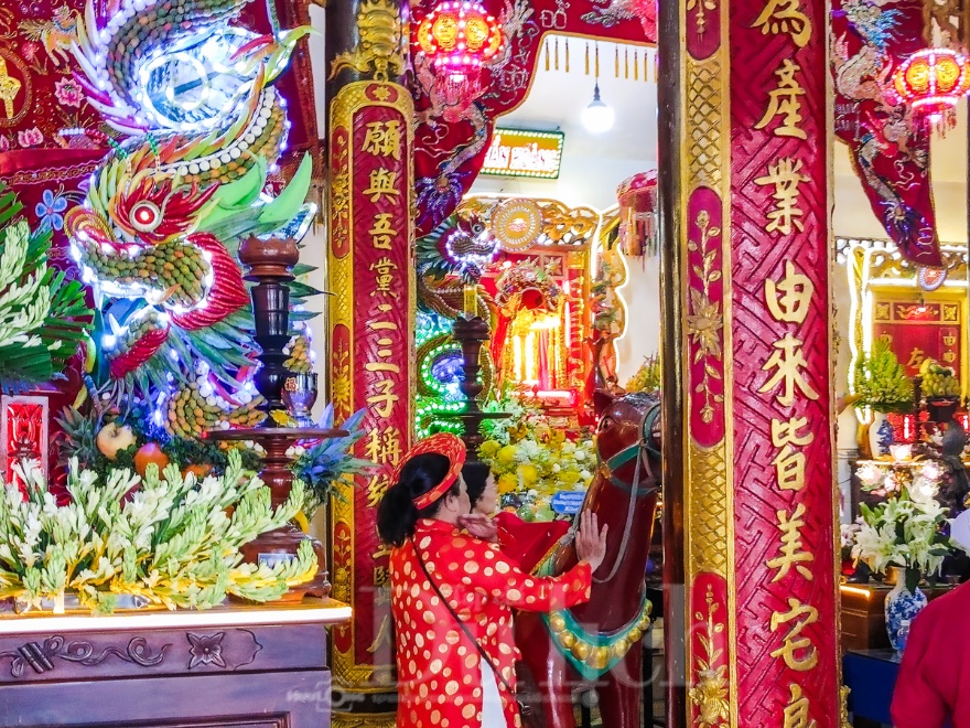 Nhộn nhịp bến phà sang sông, bà con nô nức trẩy hội Kỳ yên - 5