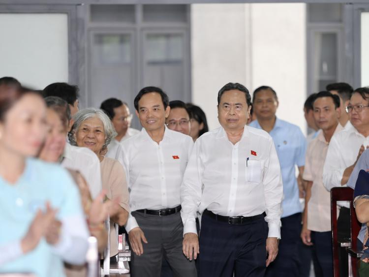 Chủ tịch Quốc hội Trần Thanh Mẫn: TPHCM đang đi đầu trong nhiều chính sách mới, mạnh dạn thí điểm