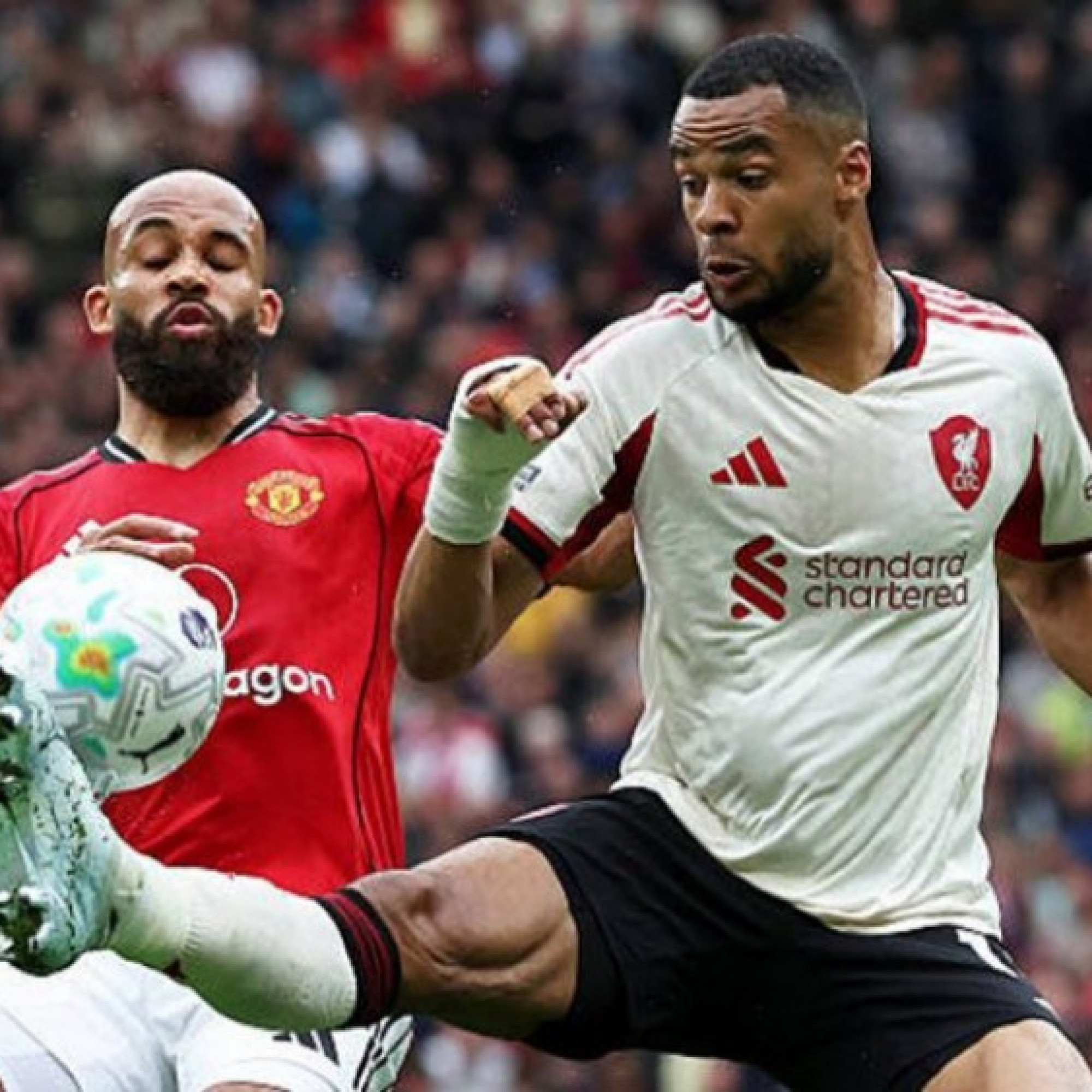  - Video bóng đá MU - Liverpool: Kịch chiến 5 bàn, người hùng phút 77 (Ngoại hạng Anh)