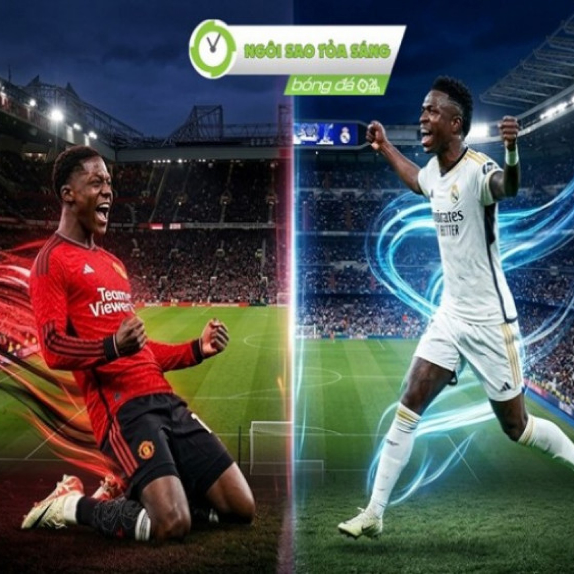  - Mainoo “ông chủ” tuyến giữa của MU, Vinicius “dọa” Barca trước Siêu kinh điển