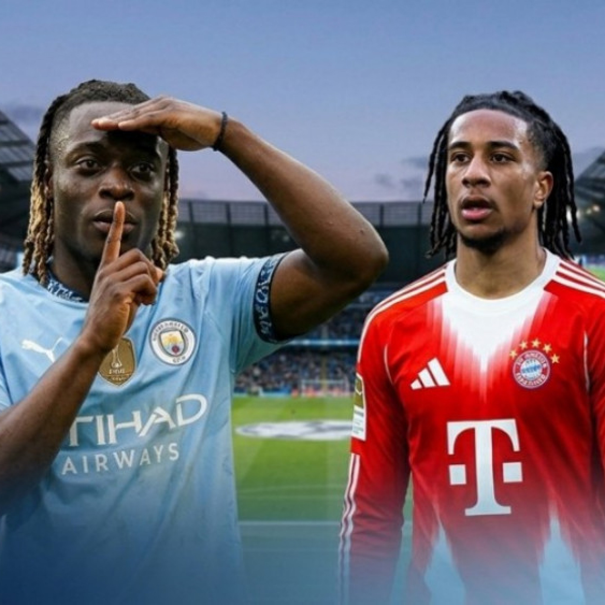  - Olise ghi bàn kỳ quặc giải cứu Bayern, Doku “vẽ cầu vồng” níu hy vọng cho Man City