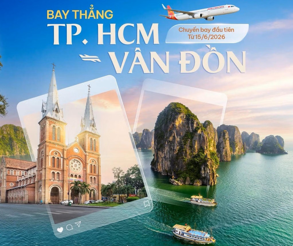Sun PhuQuoc Airways khai thác đường bay Vân Đồn - TP. Hồ Chí Minh - 1