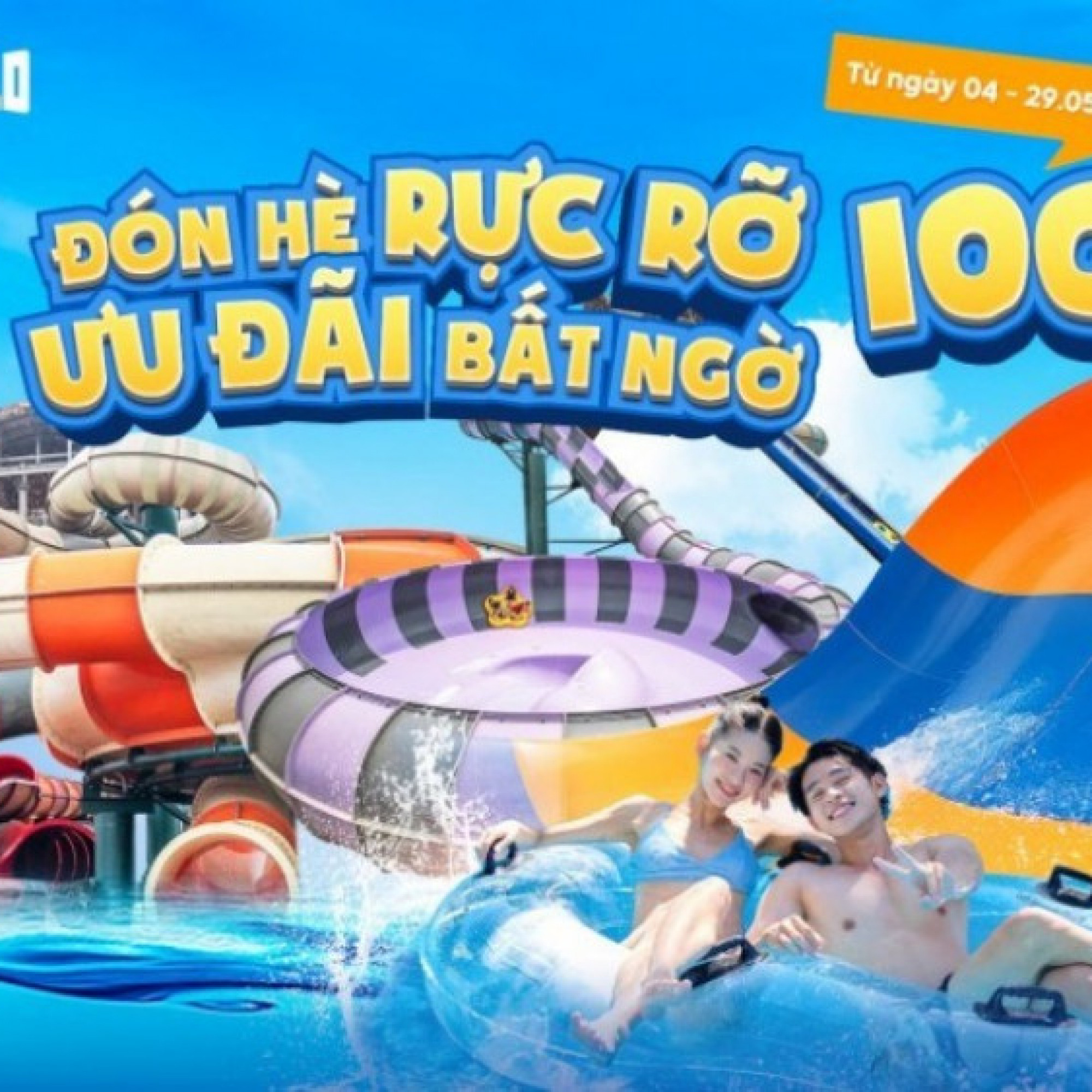 Công viên nước Sun World Sam Son, Thanh Hóa ưu đãi vé chỉ 100.000 đồng