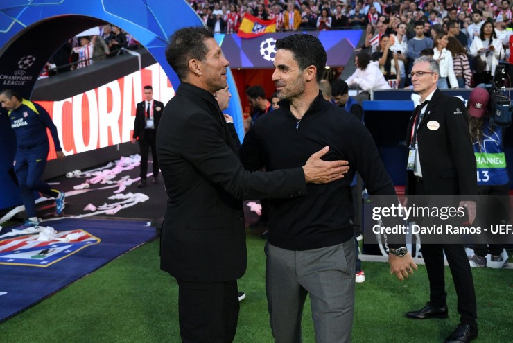 Arsenal vào chung kết cúp C1: Arteta vui hết nấc, Simeone thẳng thắn nhận thua - 1
