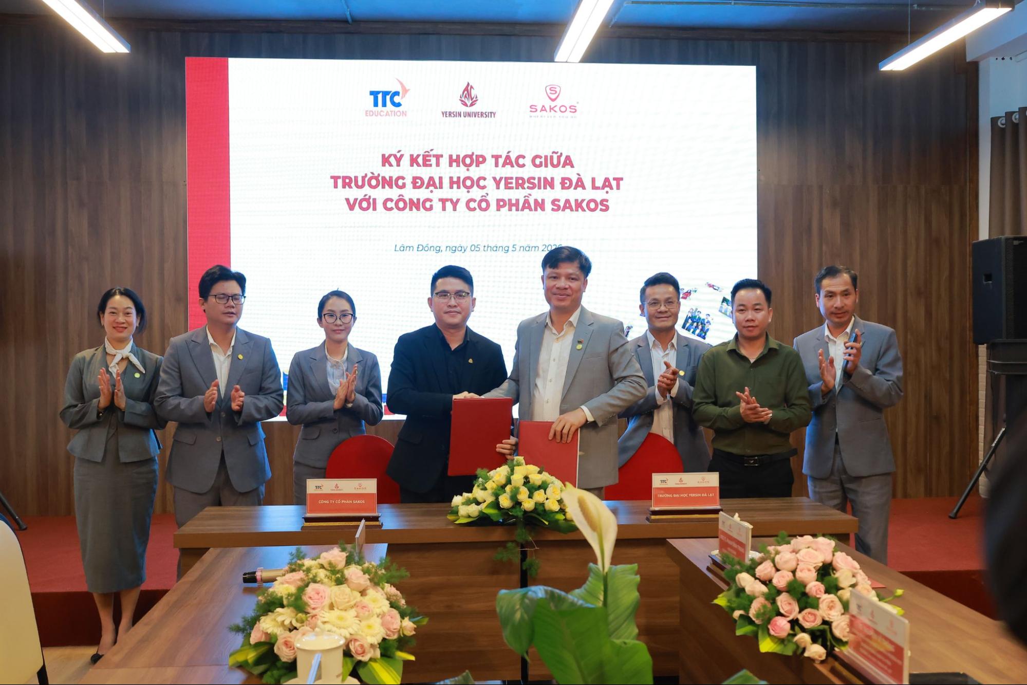 SAKOS ký kết hợp tác với Trường Đại học Yersin Đà Lạt, thúc đẩy đào tạo gắn với thực tiễn ngành Quản trị Sự kiện - 1