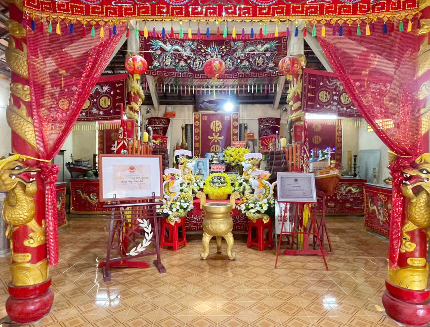 Lãnh đạo Thành ủy Cần Thơ kiểm tra công tác chuẩn bị Lễ hội Nghinh Ông ở Trần Đề - 6