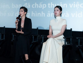  - Xuân Lan, Ngọc Trinh hồi hộp mang ‘Thẩm mỹ viện âm phủ’ ra mắt khán giả, dàn sao Việt đổ bộ thảm đỏ đến chúc mừng