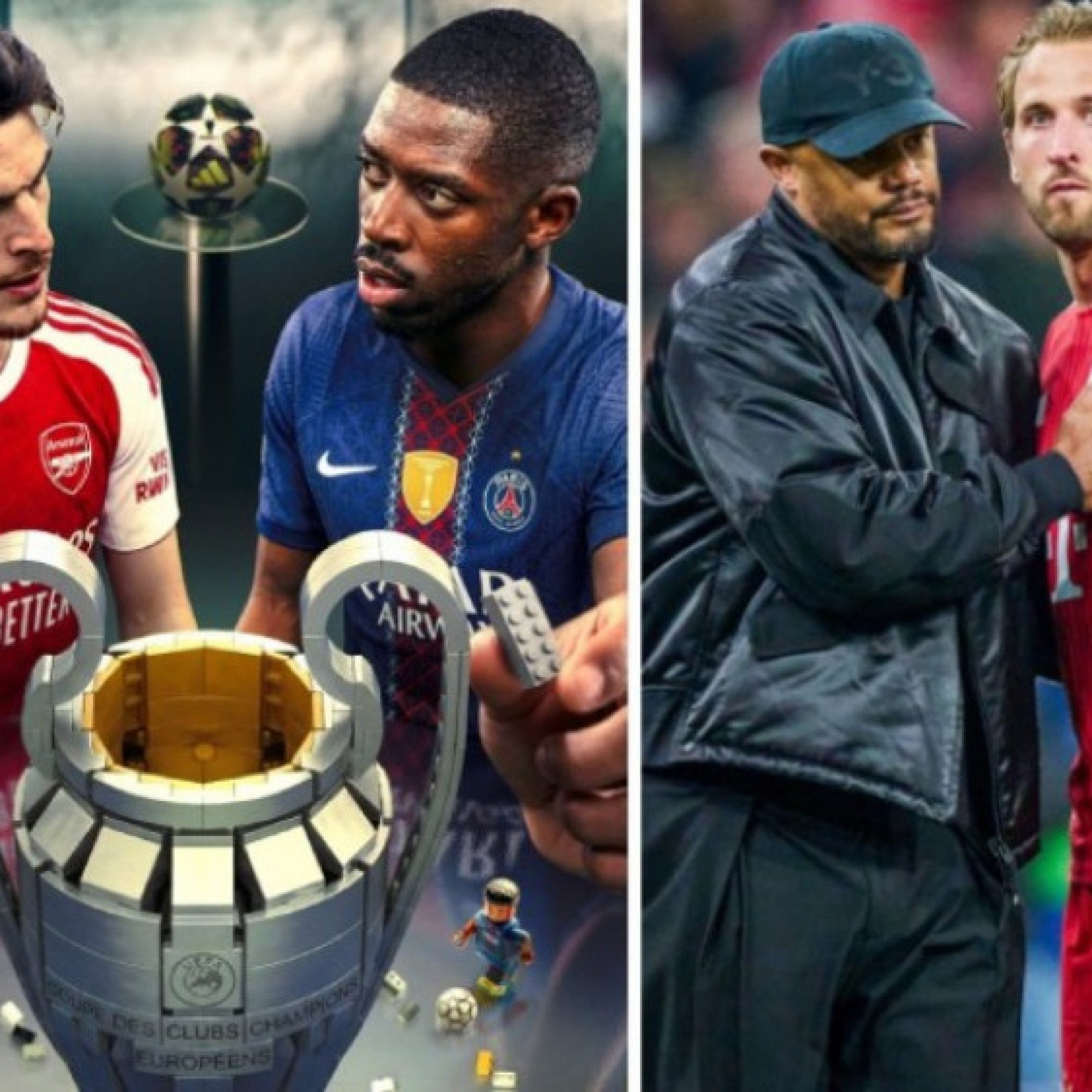  - PSG sáng cửa giữ ngôi vương Cúp C1 nhờ "sao chép" Arsenal, bài học cho HLV Kompany (Clip 1 phút)