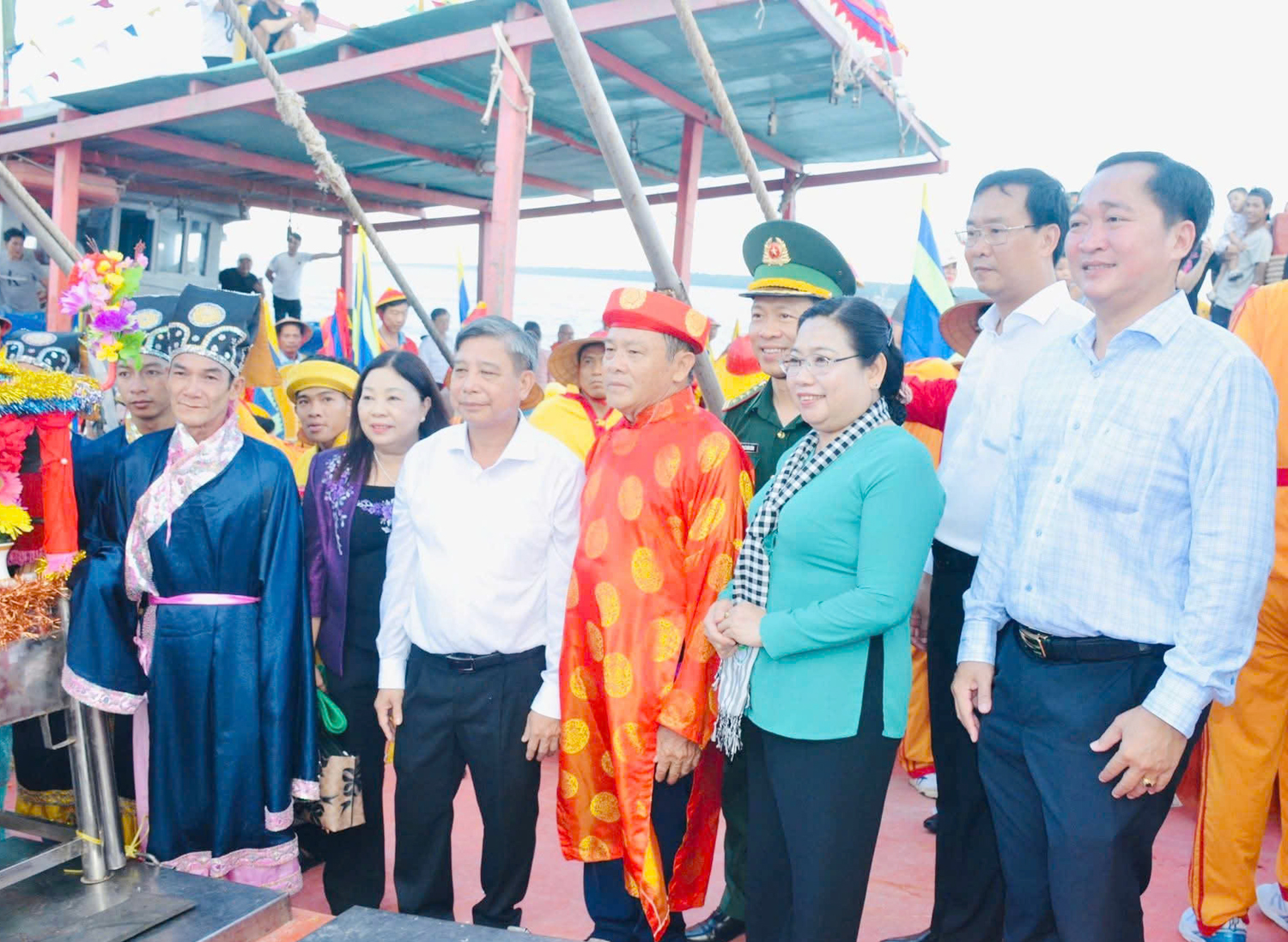 Lễ hội Nghinh Ông xã Trần Đề: Thành công ngoài mong đợi, mở ra hướng nâng tầm lễ hội vùng biển phía Nam TP Cần Thơ - 4