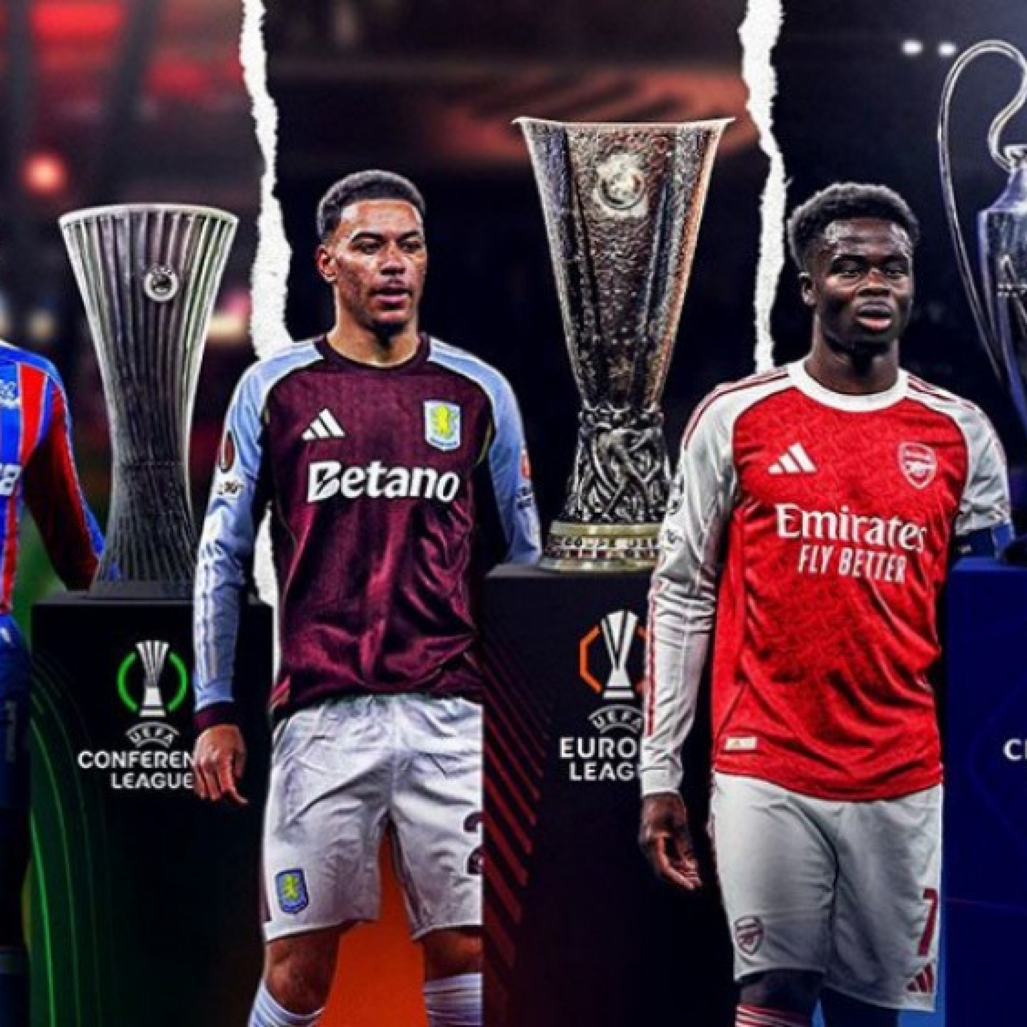  - Chung kết Europa League & Conference League: Aston Villa & Crystal Palace nối gót Arsenal đoạt "vé vàng"