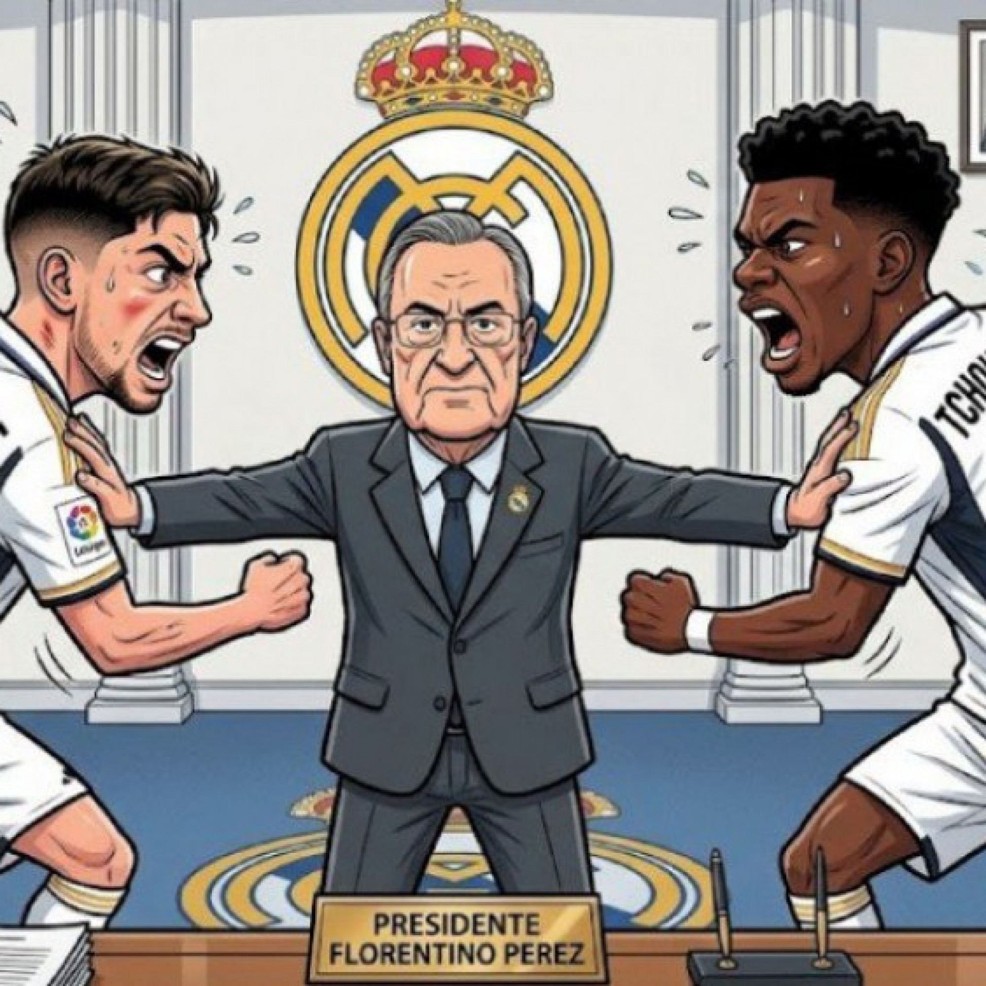  - Real loạn khiến ông trùm Perez nóng mặt, 3 anh hào vào chung kết cúp châu Âu "dọa" Man City (Clip 1 phút)