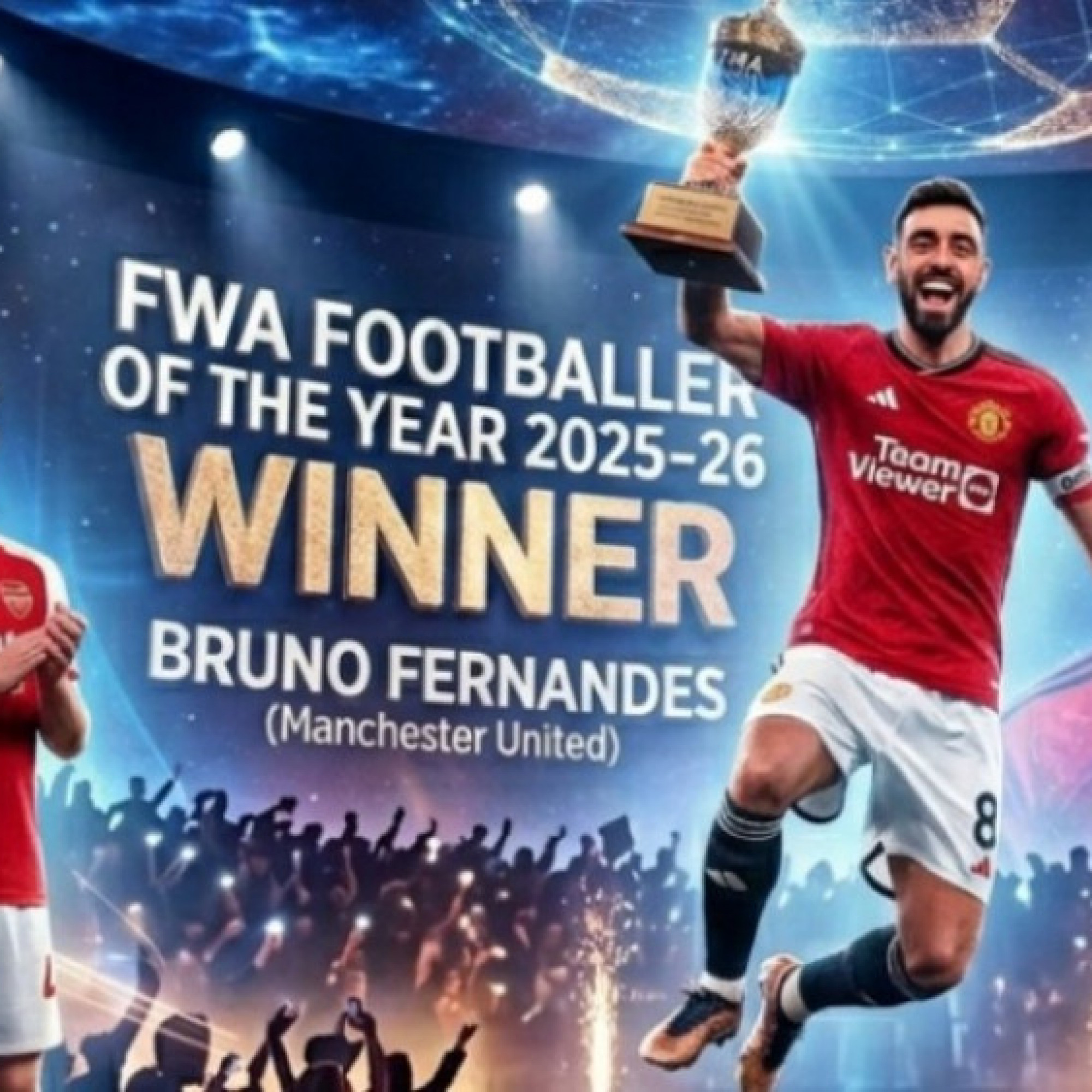  - Tranh cãi Fernandes hay nhất NHA: Nên trao giải cho Declan Rice hoặc không ai cả