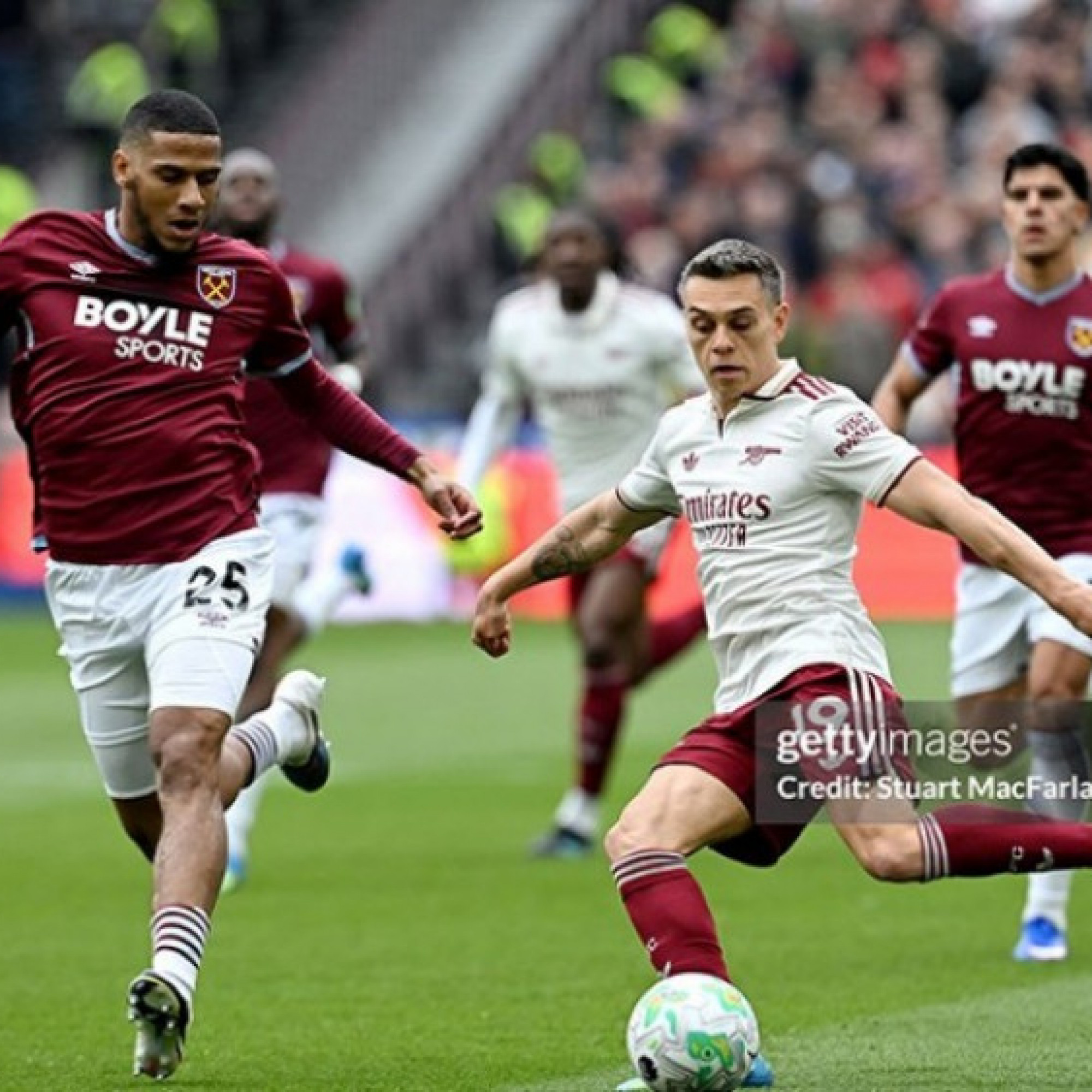  - Video bóng đá West Ham - Arsenal: Kịch tính không thể rời mắt (Ngoại hạng Anh)